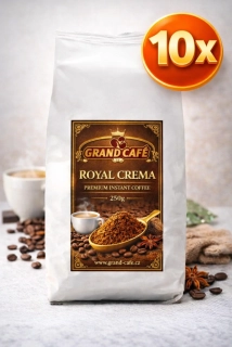 Grand Café Royal Crema - 10x 250g, prémiová instantní káva